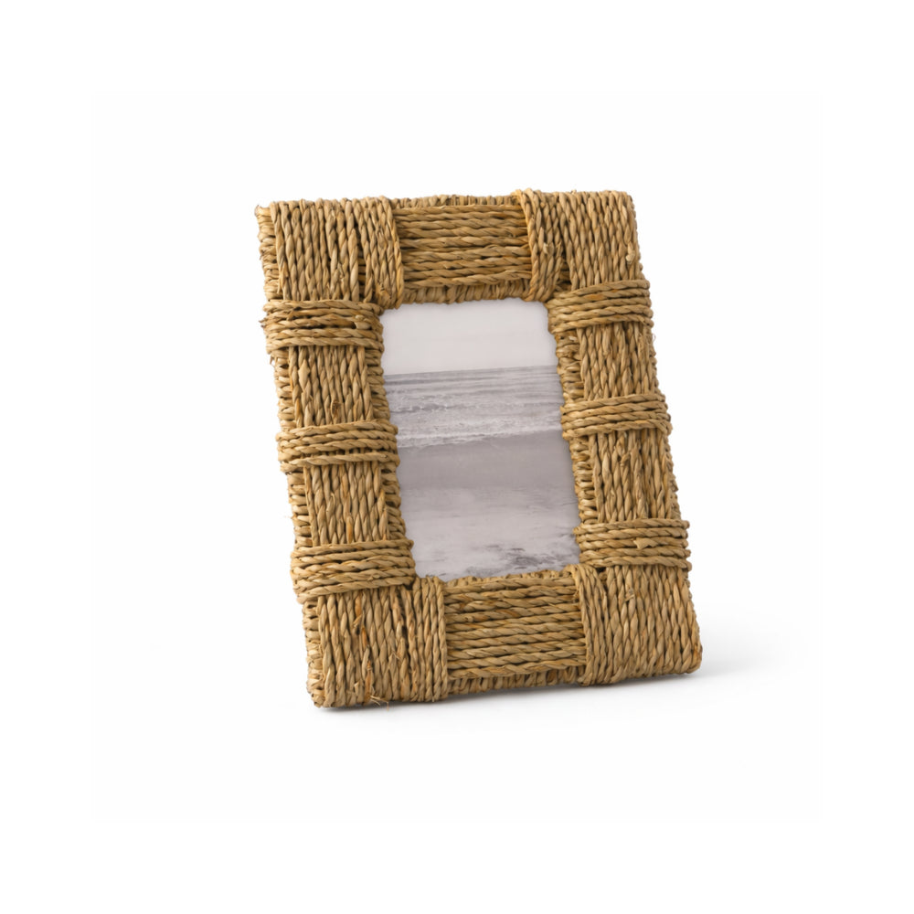 Lake House Collection Woven Photo Frame - SMALL